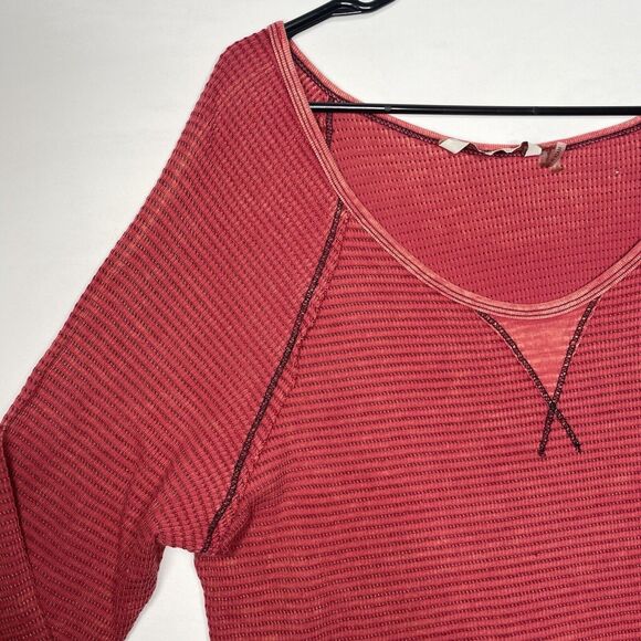 Soft Surroundings Tunic Lagenlook Waffle Knit Wearable Art Statement Sleeve Sz M - Picture 5 of 16